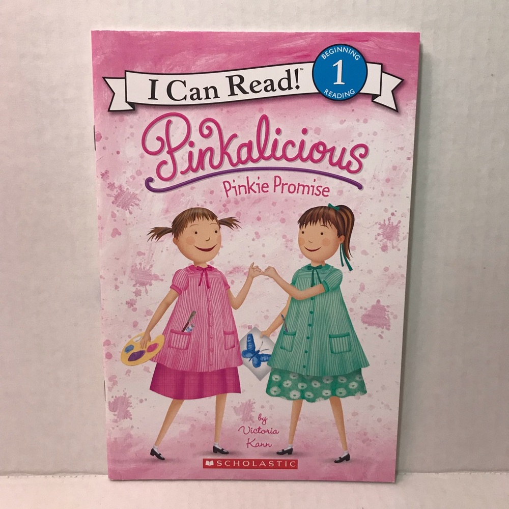 ♦️$3♦️ Pinkalicious Pinkie Promise - I can read kids book by Victoria Kann